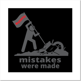 Mistakes Were Made (Flag) Posters and Art